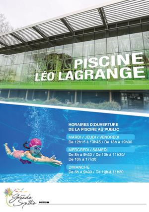 Piscine Léo Lagrange 2024 2025