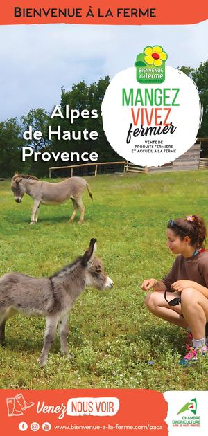 Brochure 2024 - Bienvenue à la Ferme Alpes Provence