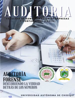 Revista Auditoría Forense - Descubriendo la Verdad Detrás de los Números