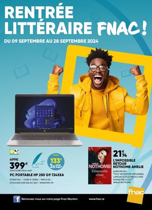 RENTRÉE LITTÉRAIRE FNAC !