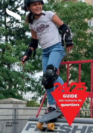 Guide des maisons de quartier Sevran 2024-2025