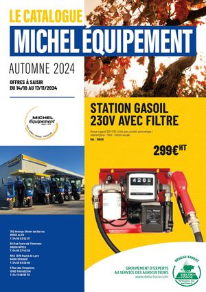Catalogue Automne 2024 Michel Equipement