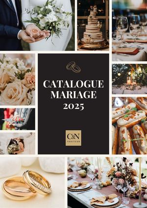 Catalogue mariage C&N Traiteur 2025