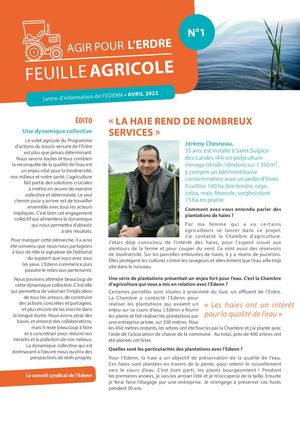 Feuille agricole #01