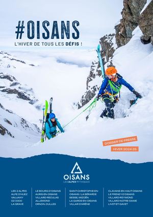 Dossier de presse Oisans - Hiver 2024 / 2025