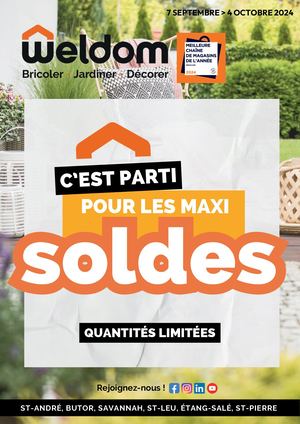 Soldes Weldom Sept 2024