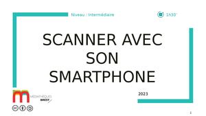 Scanner avec son smartphone