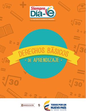 Derechos Básicos De Aprendizaje Matemáticas
