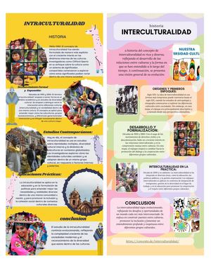 infografia iterculturalidad intraculturalidad y plurilinguismo