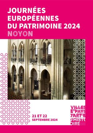 RENDEZ-VOUS À NOYON JOURNÉES EUROPÉENNES DU PATRIMOINE