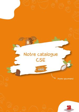 Notre Catalogue CSE/Entreprises