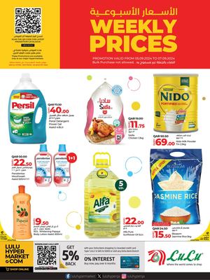 Weekely Price 05 09 2024