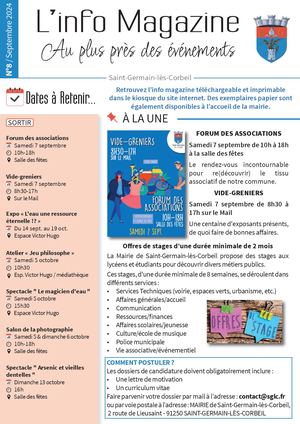 Info Magazine - Septembre 2024