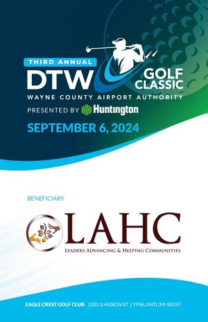WCAA Golf Classic Program Book 2024
