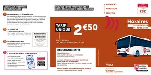 Ligne 282 - Auzances Felletin