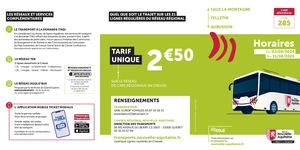 Ligne 285 - Faux La Montagne Felletin