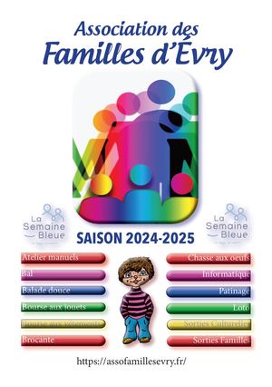 Association des Familles d'Evry - Livret 2024 - 2025