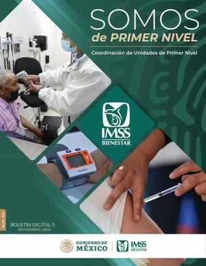 Boletín "Somos de Primer Nivel"