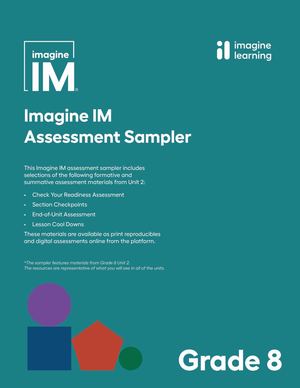 Calaméo - Imagine IM Grade 8 Assessment Sampler