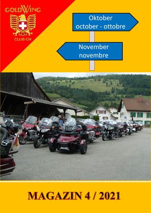2021 04 Magazin Vom Goldwing Club Schweiz