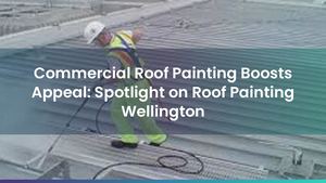 Commercial Roof Painting Boosts Appeal: Spotlight on Roof Painting Wellington