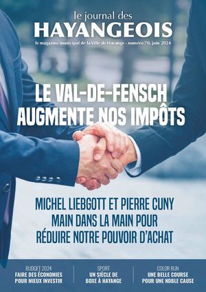 Le journal des hayangeois #70 - Le Val de Fensch augmente nos impôts