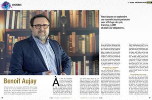 Portrait Benoit Aujay B2pweb Bourse De Fret Partenaires