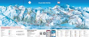 Plan Des Pistes Hiver 2024 Tignes - Val D'Isere