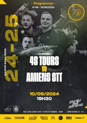 Programme Tours vs Amiens