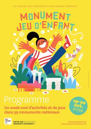 Monument jeu d'enfant 2024