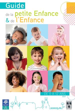 Guide de la petite Enfance et de l'Enfance 2024 - Ville de Roncq