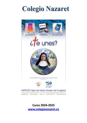 Extracto Proyecto Educativo COLEGIO NAZARET(2024 2025)