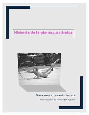 Historia de la gimnasia ritmica