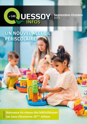 Magazine Quessoy Infos n°143 septembre octobre 2024