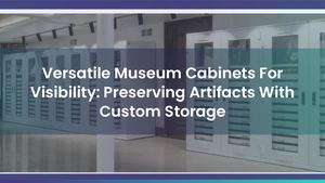 Versatile Museum Cabinets For Visibility & Preservation: Custom Archival Storage Solution