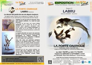 Exposition "La porte Onirique" de LABRU