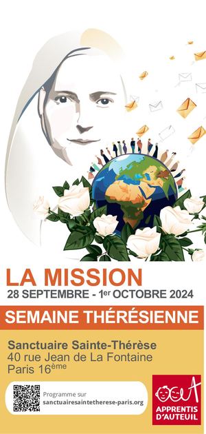 Programme de la Semaine thérésienne 2024