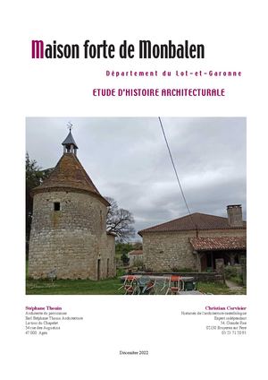 Étude architecturale de La Maison forte