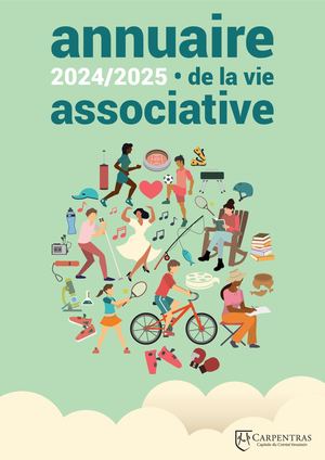 Annuaire des Associations de Carpentras 2024:25 Bd