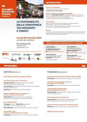 Dolomiti Mountain School 20 settembre