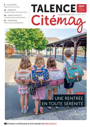 Talence CitéMag Septembre 2024