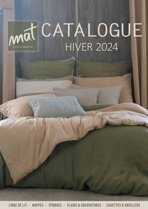 Catalogue Mat Hiver 2024 25