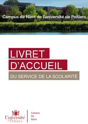 Livret d'accueil Campus de Niort - Université de Poitiers