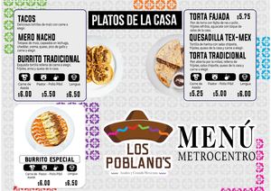 Menú Metrocentro