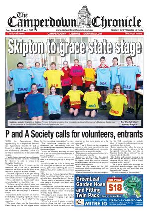 Camperdown Chronicle, September 13, 2024