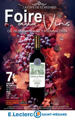 Catalogue Foire Aux Vins E.Leclerc Saint-Médard