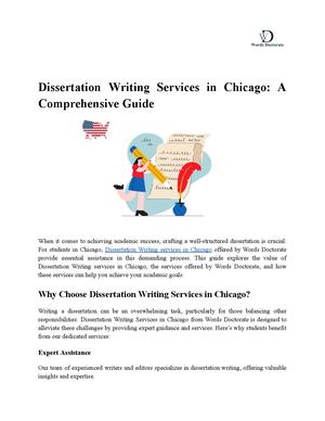 Calaméo - Dissertation Writing Services In Chicago A Comprehensive Guide