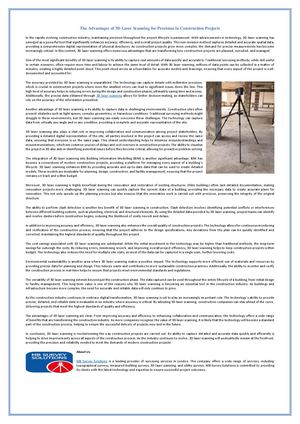 Calaméo - The Advantages Of 3d Laser Scanning For Precision In ...