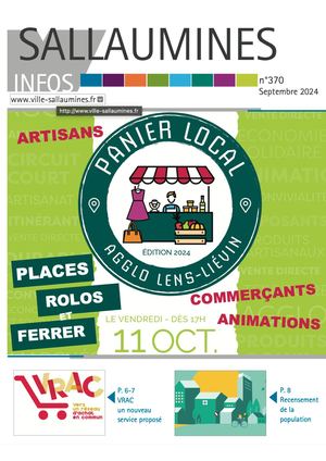 Sallaumines Infos n° 370 - Septembre 2024