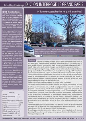 Lab-DeuxièmeGroupe #4 : Sommes-nous seul-es dans les grands ensembles ?